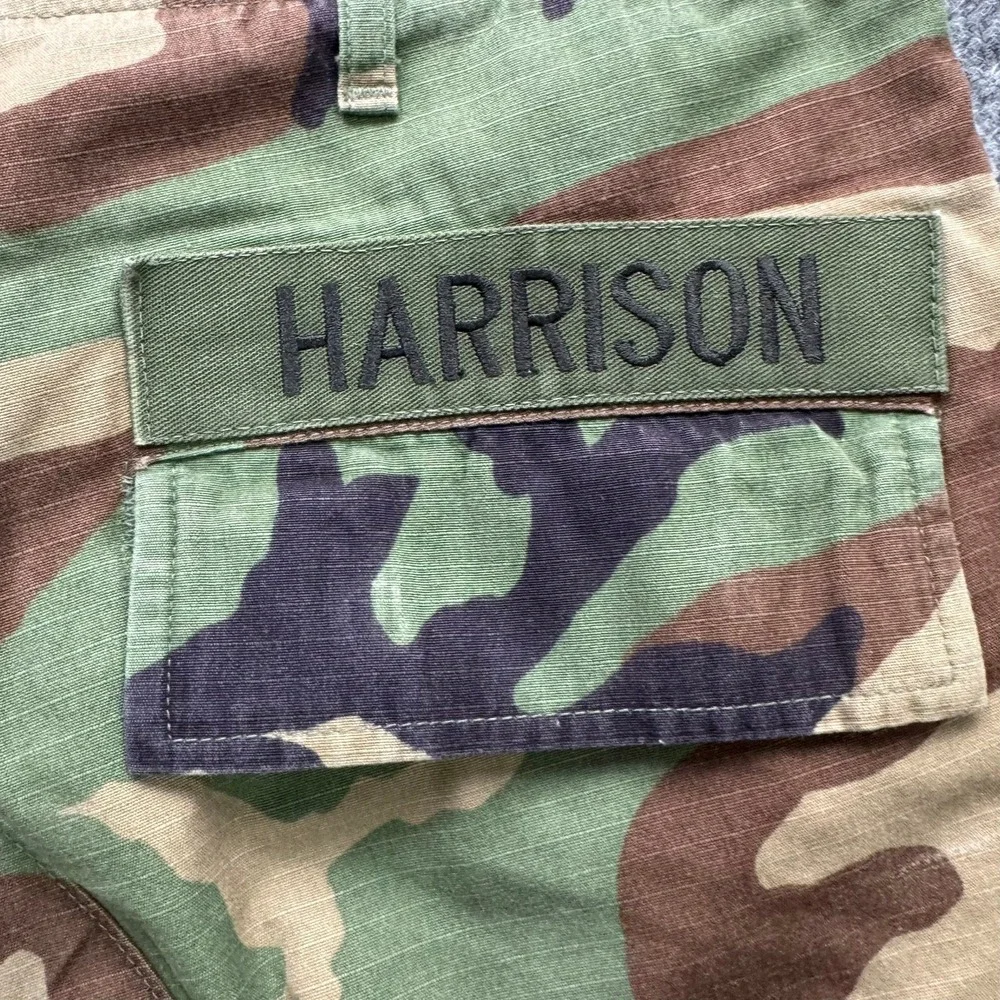 US Army Combat Trousers Men's Medium Regular Woodland Camo Cargo BDU Pants